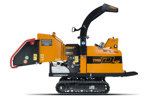 Forst TR6D 24hp Vari-Tracked Chipper | Spectrum Plant - Russell's Arb